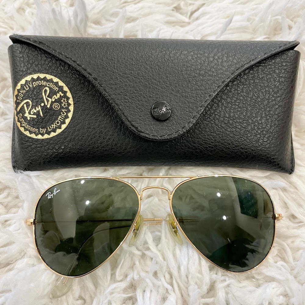 Ray-Ban aviator sunglasses